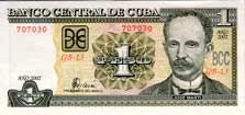 Billete de 1 CUP