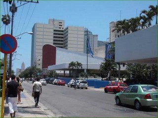 La calle 23 a pocos metros del Estudio Rosabel