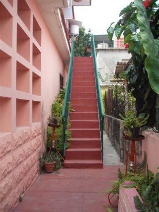 Entrada al apartamento independiente Heriberto en Miramar