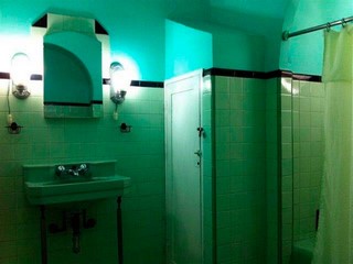 Baño de la Habitación doble en el apartamento independiente Cecilia