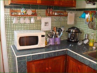 Cocina del apartamento Roly en la Habana 