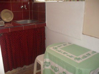 Pequeño espacio como comedor en el Estudio Rosabel