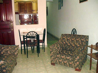 Salon comedor Apartamento Denise y Justo en la Habana