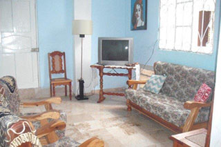 Salon comedor del Apartamento Juan y Odalys en La Habana Vieja