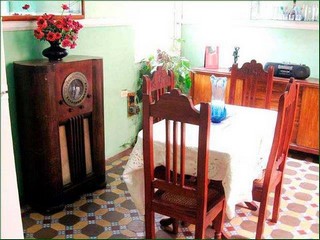 Comedor de la casa particular Aramis en la Habana