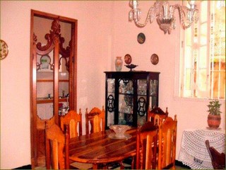 Comedor de la Casa Maite en la Habana