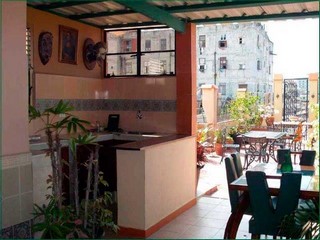 Terraza de la Casa particular